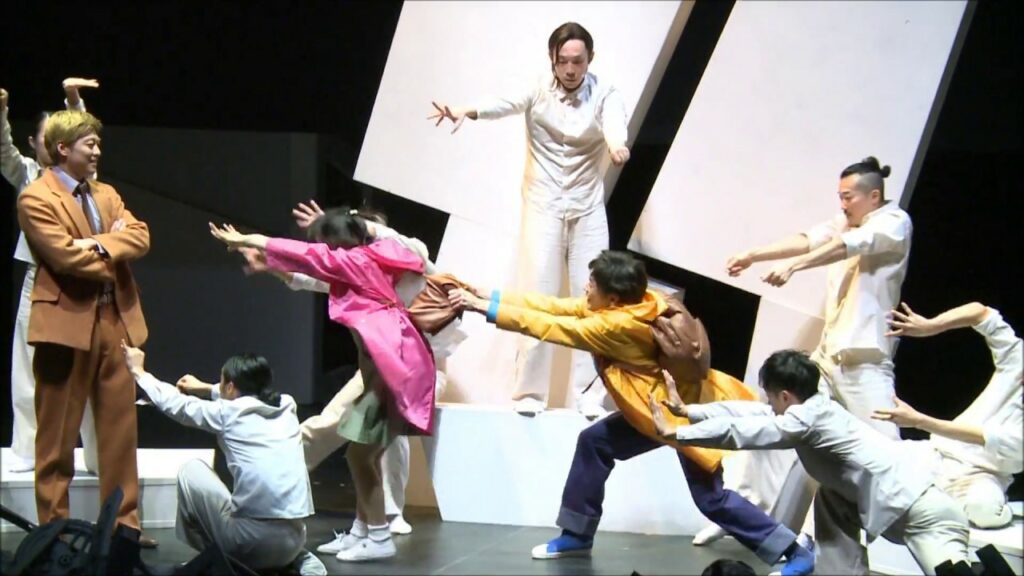 舞台【プルートゥ】プレスコール(2018)森山未來、土屋太鳳、大東駿介、吉見一豊、吹越満、柄本明