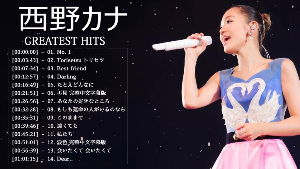 Nishino Kana の人気曲 Nishino Kana ♪ ヒットメドレー 西野 カナ 最新ベストヒットメドレー 2021