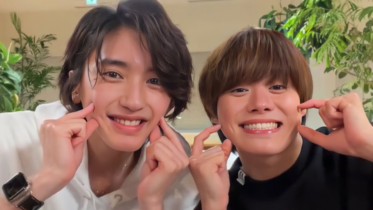 【なにわ男子】大橋和也さんと道枝駿佑さんのコラボ配信 【インスタライブ】【なにふぁむ】【2022年 10月20日21時】【生配信】 - MAGMOE