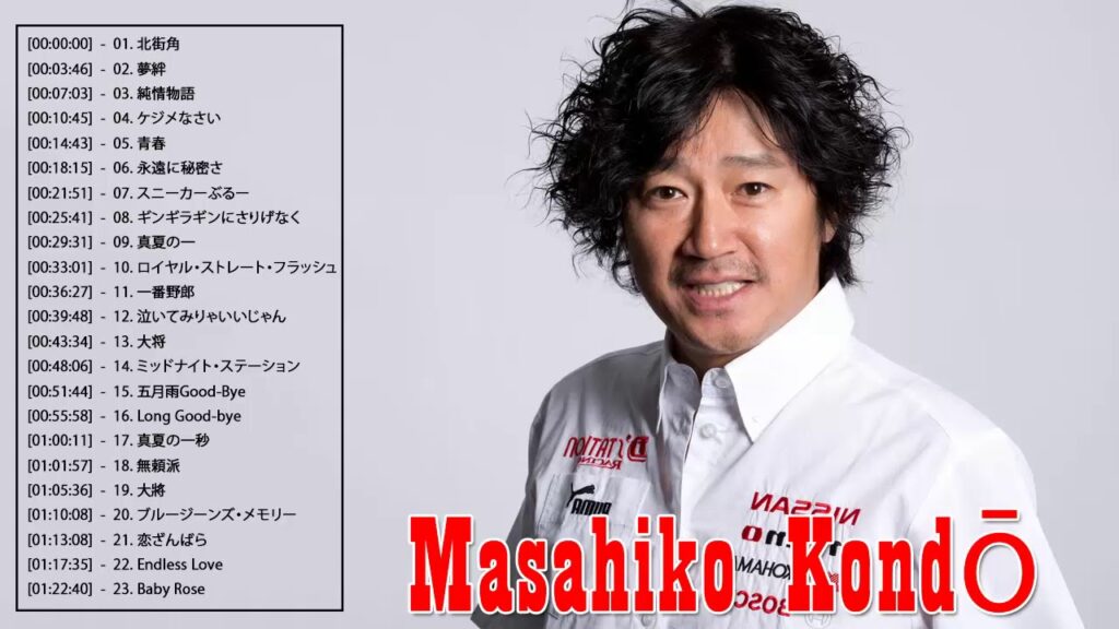 近藤真彦 ベストヒット ♫♫ 近藤真彦 おすすめの名曲 ♫♫ Masahiko Kondō Greatest Hits 2020