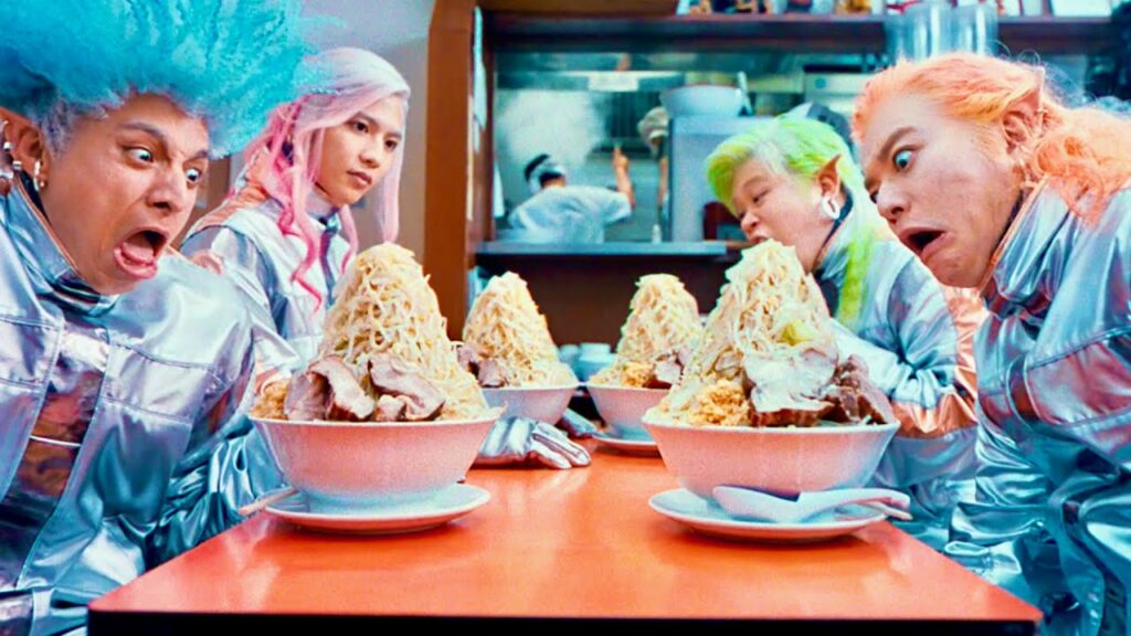 満島真之介、染谷将太、矢本悠馬、志尊淳がラーメン大に目玉が飛び出る！「ドラゴンクエスト ダイの大冒険」コラボCM