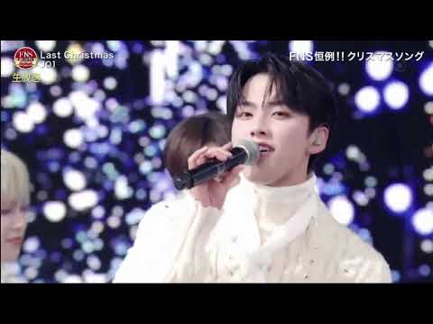 JO1「Last Christmas 」www 2022 FNS歌謡祭 第1夜【司会：相葉雅紀】07.12.2022