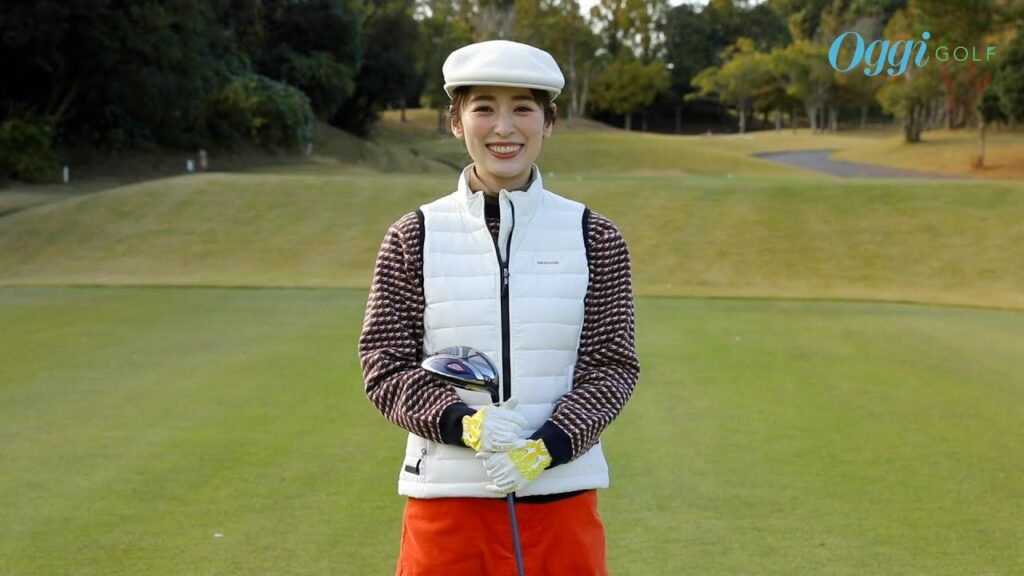 【Oggi.jp】泉 里香 人生初のゴルフラウンド〈前編〉