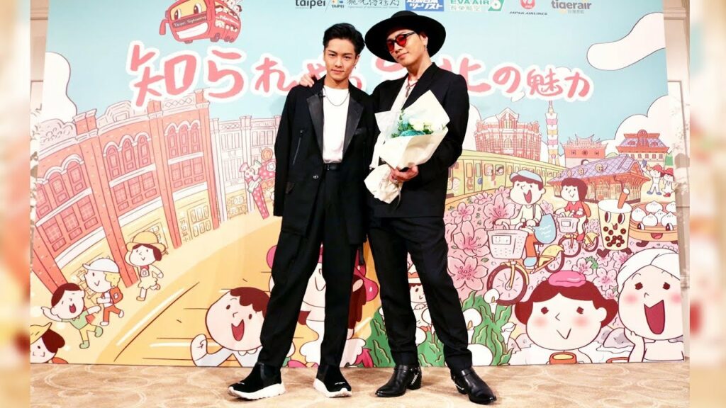 登坂広臣「台北市観光大使」就任記者会見にTHE RAMPAGE川村壱馬が潜入！