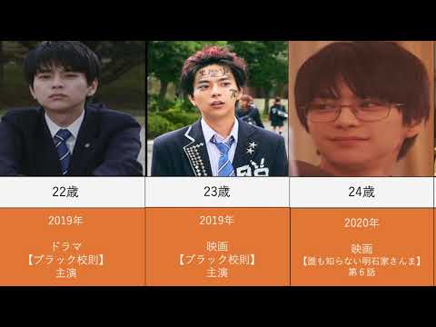 佐藤勝利の出演ドラマと映画を年齢順に並べました