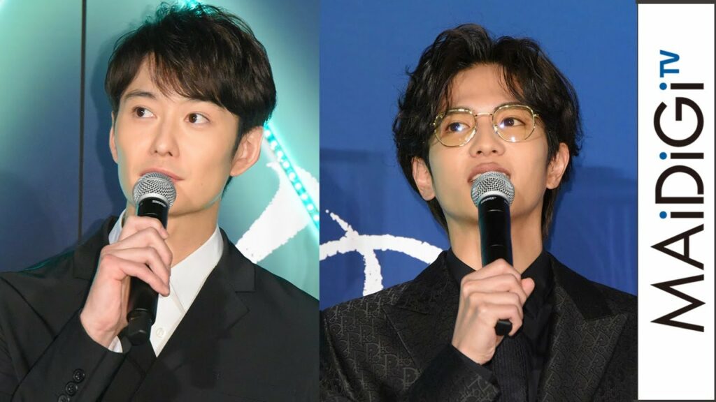 岡田将生&志尊淳、「淳くん」「マーくん」と呼び合う仲良し 「怖いもの」も一緒? 映画「さんかく窓の外側は夜」完成披露試写会 岡田将生&志尊淳、「淳くん」「マーくん」と呼び合う仲良し 「怖いもの」も一緒? 映画「さんかく窓の外側は夜」完成披露試写会