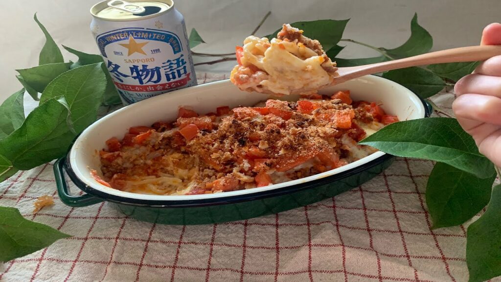 スパゲティミートグラタン🍝【谷原章介レシピ】