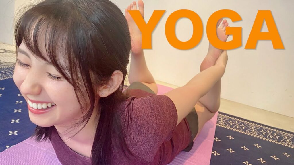 小池里奈と一緒にヨガで色んなポーズやってみよう🧘‍♂️