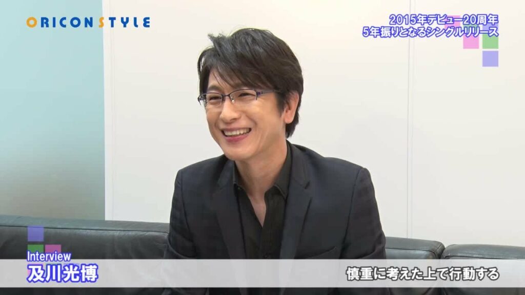 「青春まっただ中で・・・早く大人になりたい！（笑）」及川光博インタビュー。
