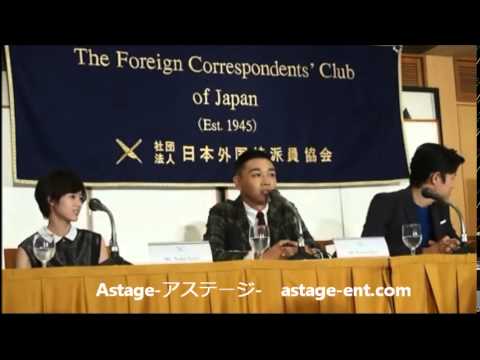 鈴木亮平&YOUNG DAIS　映画『TOKYO TRIBE』 日本外国特派員協会会見