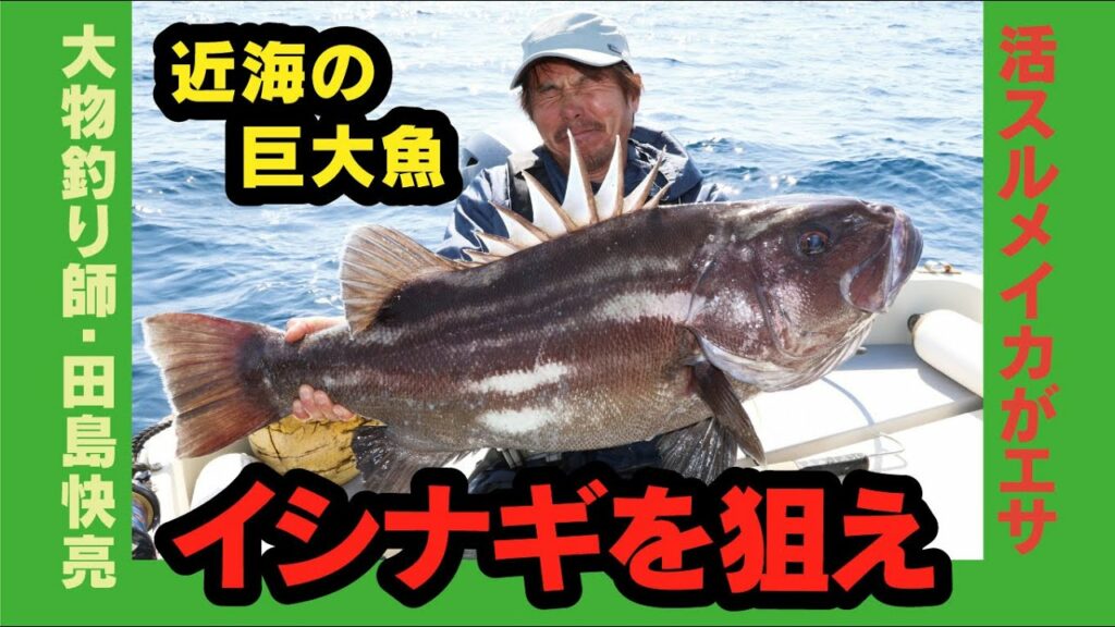 高知の海で熱釣！　巨大魚「イシナギ」を狙え！