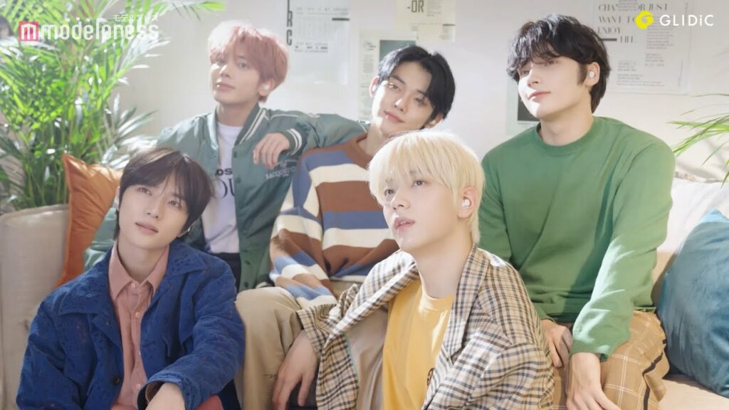 TOMORROW X TOGETHER「離れていても音楽で僕たちはつながっています！」ファンへ愛のあるメッセージ GLIDiCメイキング＆インタビュー