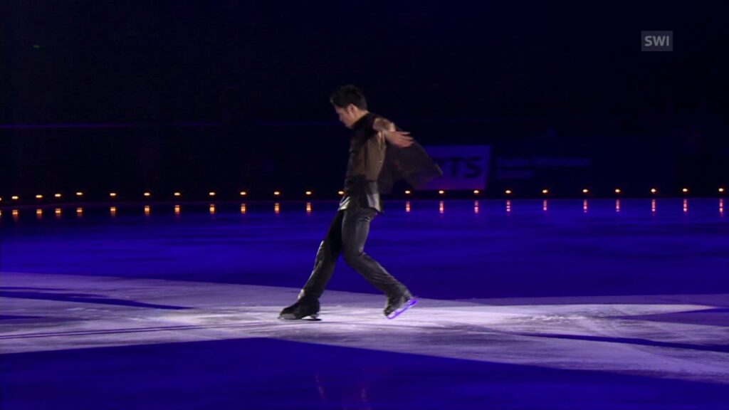 【スイス】高橋大輔、「ラクリモーサ」を厳かに舞う