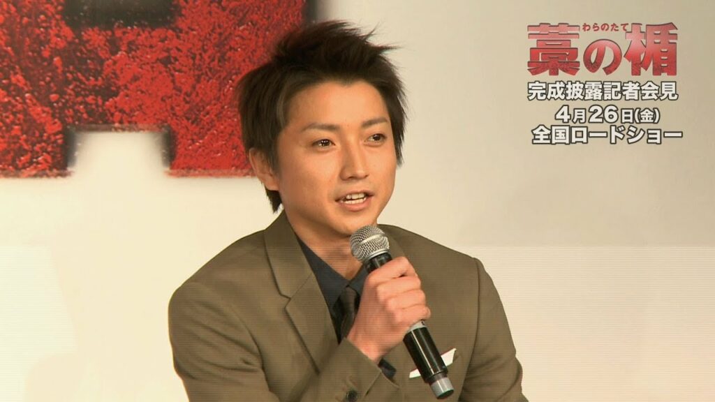 全国民に嫌われたい【藤原竜也】映画「藁の楯」完成報告記者会見