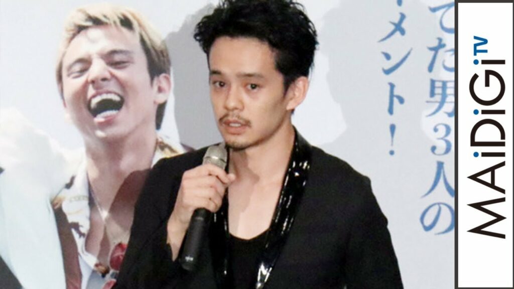 池松壮亮、主演映画公開に「特別な気持ち」満島真之介らと初日あいさつ　映画「君が君で君だ」初日舞台あいさつ1