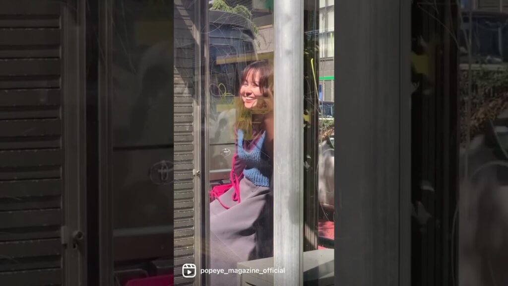 山田杏奈さんが本誌連載『Girls in the City』に登場！恵比寿での撮影風景をお届け。取材時の未公開カットはPOPEYE Webにて公開中！#popeyeweb #山田杏奈