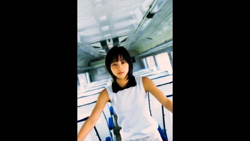 堀北真希さん SLと共に！