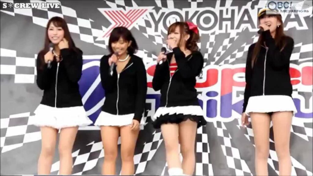 S＊CREW（エスクルー）ライブ＠TKUスーパー耐久レースinオートポリス ♪FRESH!!!(QBC)