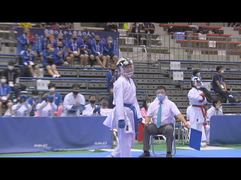 2021インターハイ 女子団体組手三回戦 浦添VS帝京 2021インターハイ 女子団体組手三回戦 浦添VS帝京