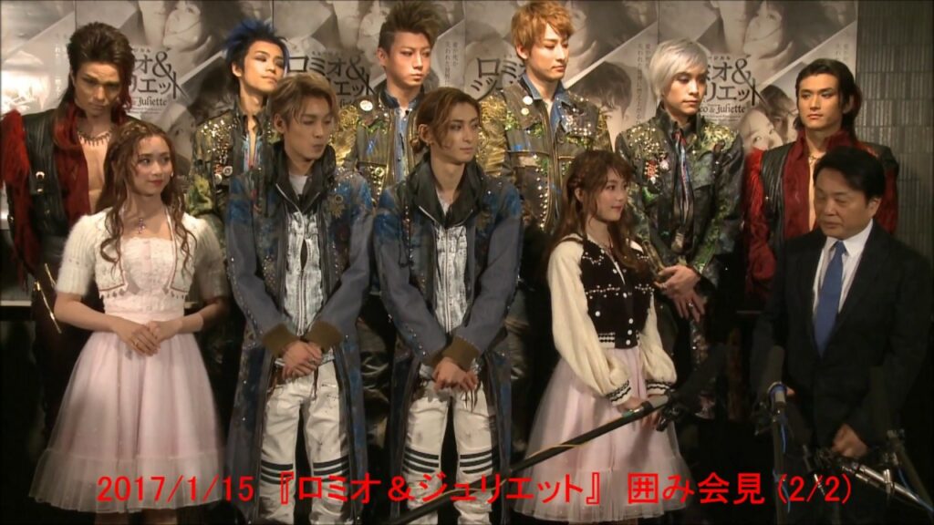 ミュージカル『ロミオ＆ジュリエット』初日囲み会見(2/2) 生田絵梨花(乃木坂46) 古川雄大 大野拓朗
