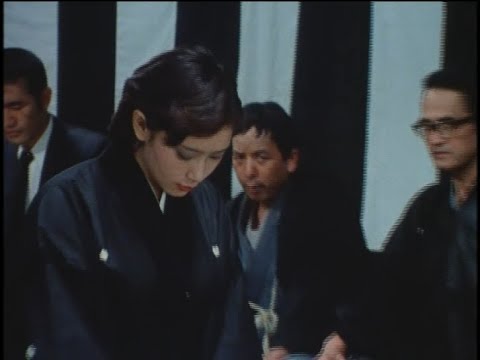 【日本の女優と着物/喪服】夏目雅子 喪服シーン 悪魔の手毬唄(1977)【KIMONO × JAPANESE ACTRESS】