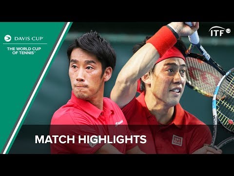 Nishikori/Sugita (Japan) vs Smirnov/Stakhovsky (Ukraine) | Davis Cup Highlights | ITF Nishikori/Sugita (Japan) vs Smirnov/Stakhovsky (Ukraine) | Davis Cup Highlights | ITF