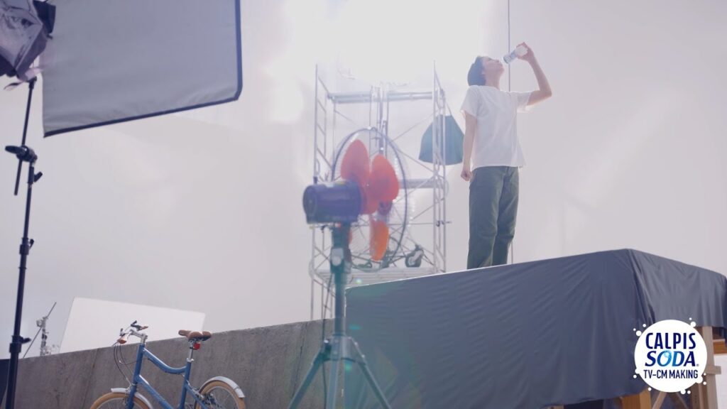 カルピスソーダ® 「ゴクゴクゴクゴク」編 メイキング映像 長澤まさみ