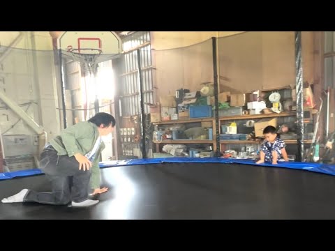 子供と遊ぶ藤原竜也