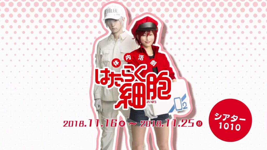 体内活劇「はたらく細胞」公演告知ムービー（15秒）