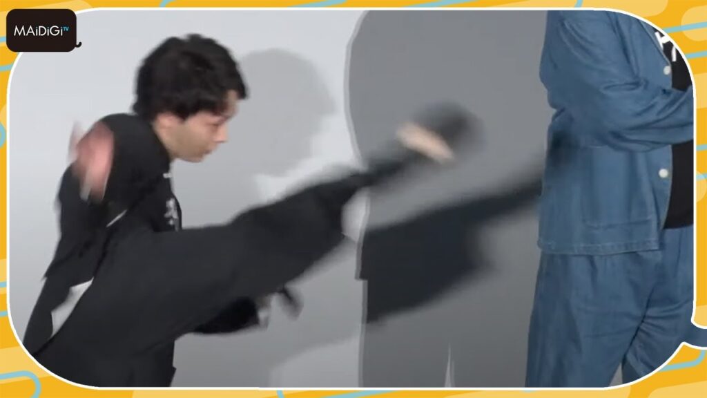 中村倫也、華麗な回し蹴りを生披露！バナナマン日村も絶賛　映画「宇宙人のあいつ」公開記念舞台あいさつ