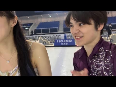 恥ずかしかったのかな？【宇野昌磨/本田真凜】