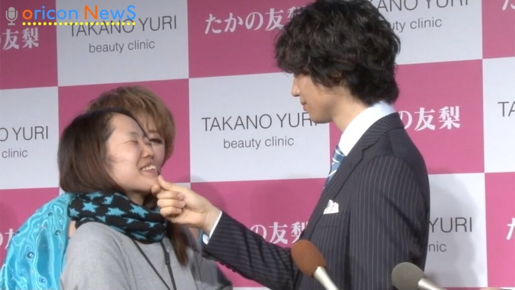 斎藤工、耳つぶ・顎クイ・壁ドン生披露　たかの友梨ビューティクリニック新ＣＭ発表会