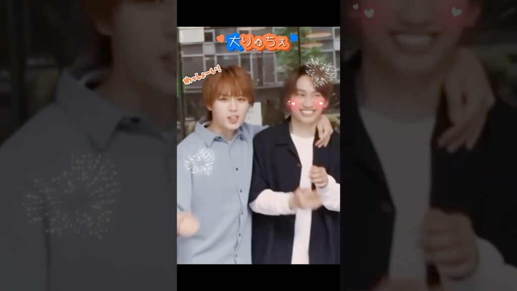 結成前後にアプデされてるなにわ男子の需要あるコンビ💜橋橋💚と💙丈りゅちぇ🧡 #/まだアプデしてないの？ #高橋恭平 #大橋和也 #藤原丈一郎 #大西流星 #なにわ男子 #橋橋 #丈りゅちぇ