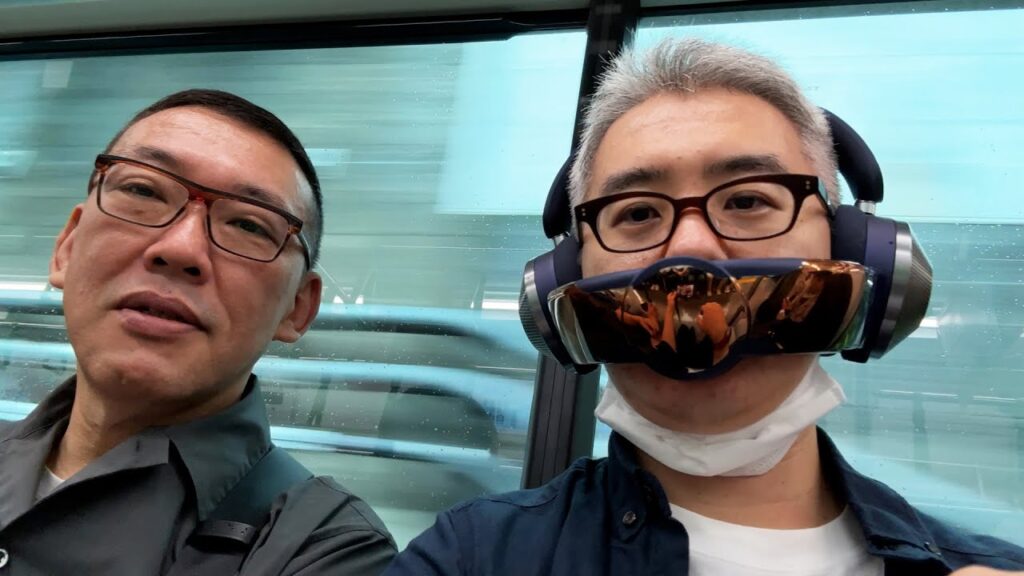 【おっさんふたりVlog】最新のDyson Zoneを体験！その後、本田雅一さん宅で高級オーディオを楽しむ一日