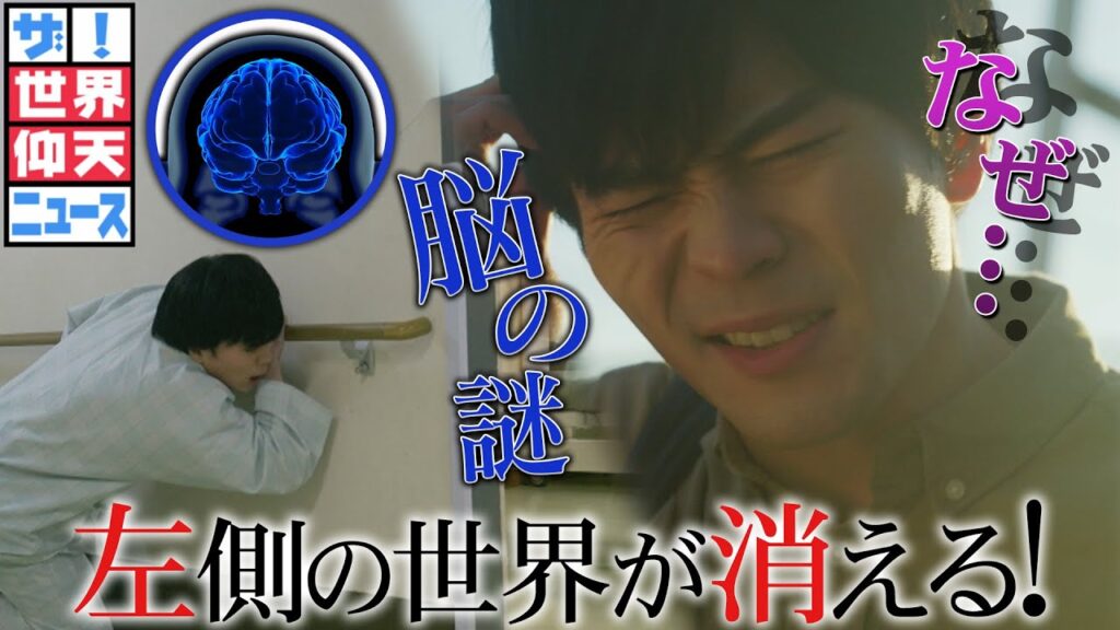 【ザ！世界仰天ニュース】左側の世界が消えた　脳の不思議