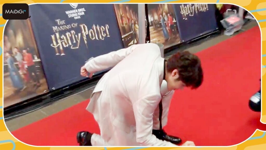 宮野真守、「ハリポタ」“ネビル登場”に大興奮　「フィニート」も披露！　「ハリー・ポッター スタジオツアー東京」レッドカーペット