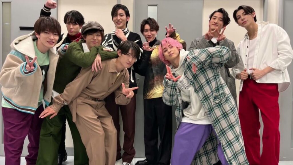 阿部亮平くんが作詞を担当したメンバー紹介をする曲『Nine Snow Flash』