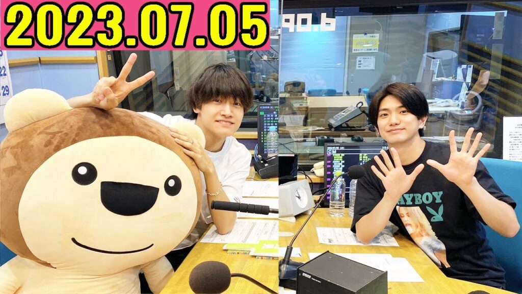 関西ジャニーズJr. Aぇ! groupのMBSヤングタウン !  aぇヤンタン .ヤンタンaぇ2023年07月05日 正門良規,佐野晶哉