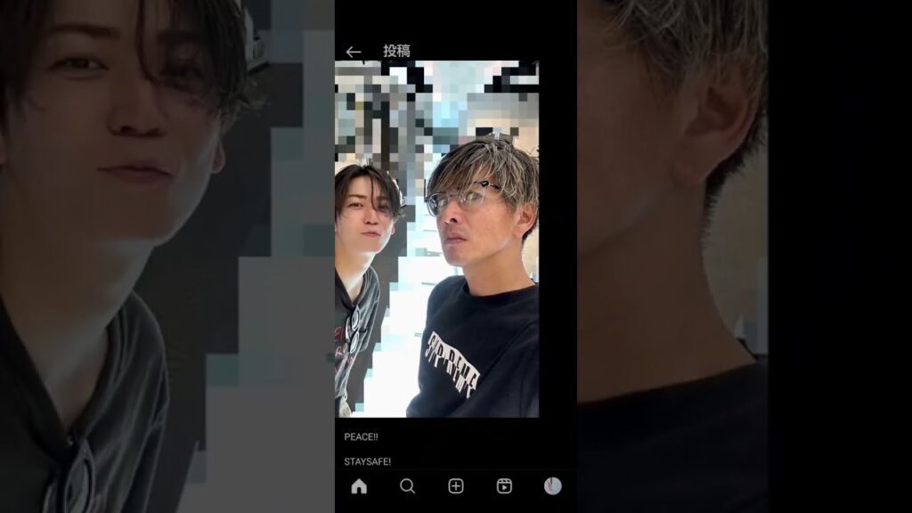 拓哉ｻﾝ with #亀梨和也 ｸﾝ 20230710 15:30 post Instagram story #亀