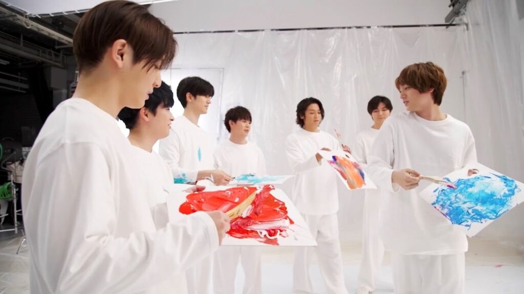 [Official petit making]「春玄鳥」お絵描き - Hey! Say! JUMP