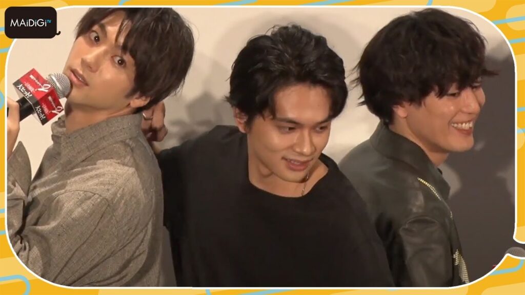 【東リベ2】北村匠海、間宮祥太朗＆山田裕貴と原作者のイラストを“再現”