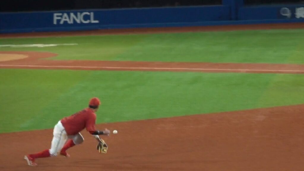 小園海斗の超絶ファインプレーもあり島内が無失点に抑える2023年7月17日菊池 涼介 野間 峻祥 秋山 翔吾  デビッドソン 田中 広輔