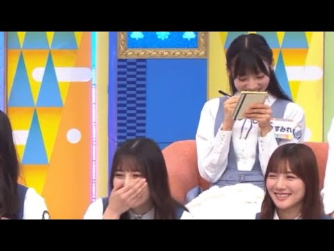 大事な事をメモする宮地すみれちゃんがおもしろい小坂菜緒ちゃん