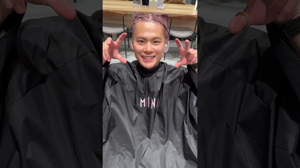 平野紫耀くんに憧れている男の子をカット！ #イメチェン #渋谷美容院 #キッズカット #小学生カット #平野紫耀