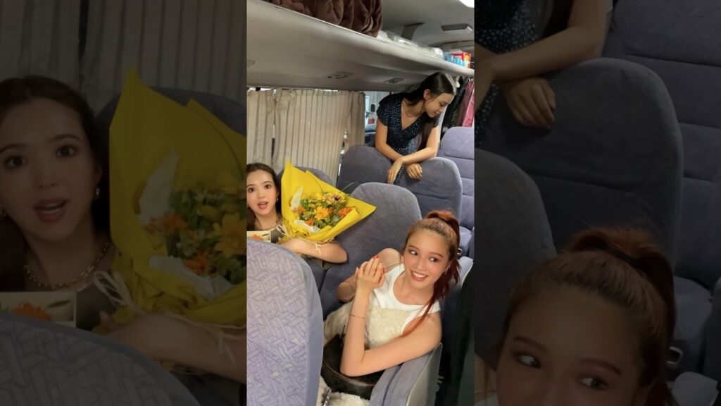 ニコルにViViモデルがサプライズ🎉 #vivi #藤田ニコル #古畑星夏 #せいら #ブリッジマン遊七 #shorts