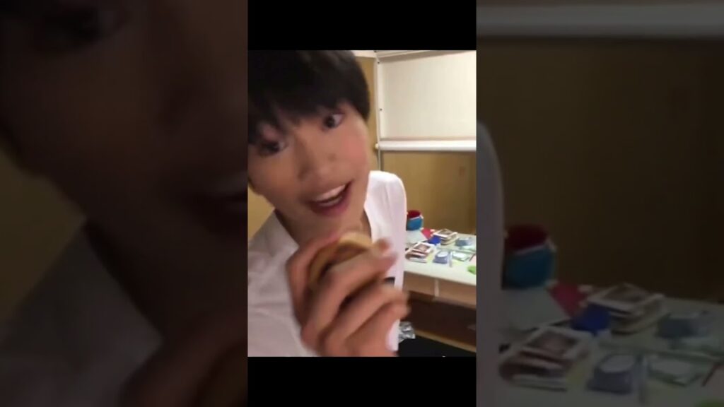 【炎上】ジャニーズ美少年那須 シュークリームを壁に投げつける #shorts