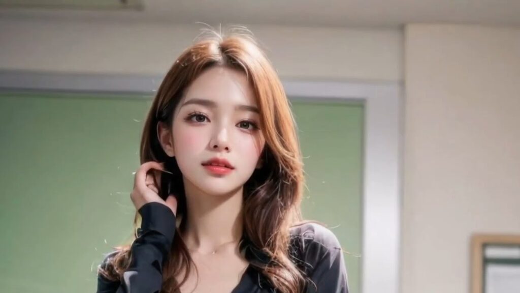 AI美女6 - №91「青春キャンパス～元気少女♡JK+女子高生+ミニスカ+美足+美乳」