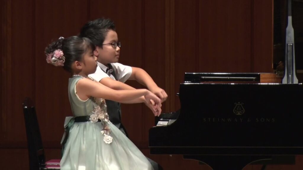 2023ピティナコンペ全国大会　連弾初級B　22番　銀賞　柴尾 明日美、小島 健成