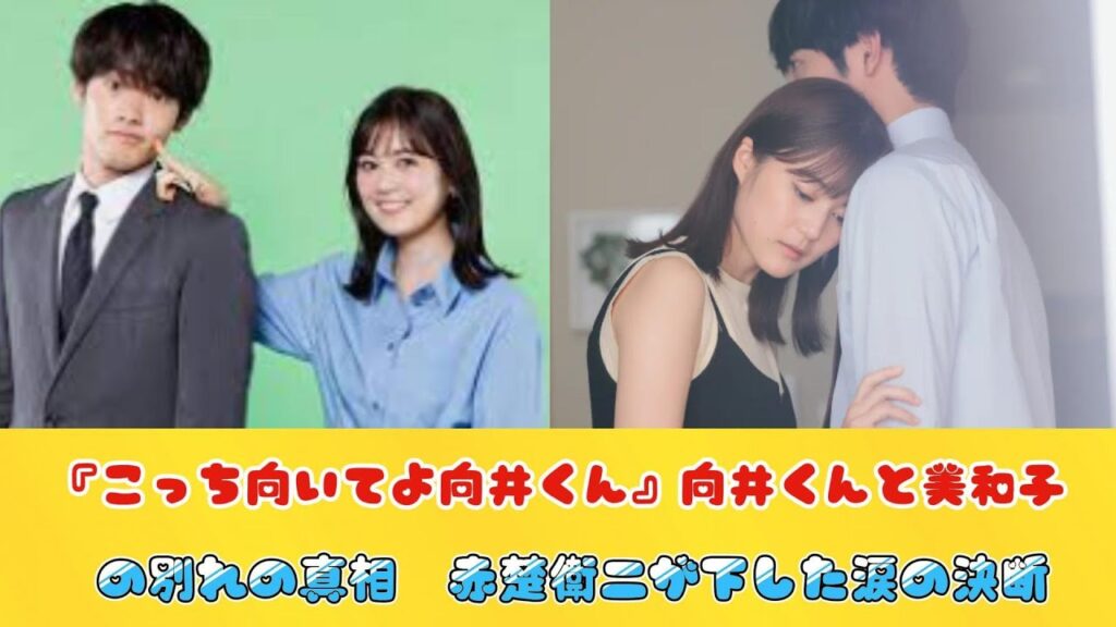 『こっち向いてよ向井くん』向井くんと美和子の別れの真相　赤楚衛二が下した涙の決断
