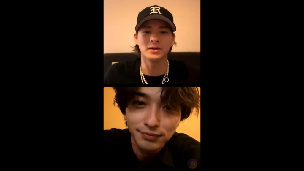 平野紫耀x横浜流星 インスタライブ 2023/08/30 Instagram Live /Sho Hirano